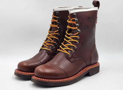 Oak’s summit men’s handmade leather boot.