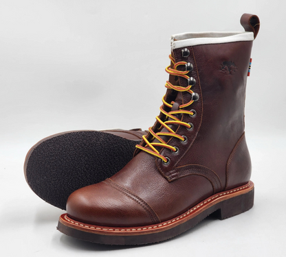 Oak’s summit men’s handmade leather boot.