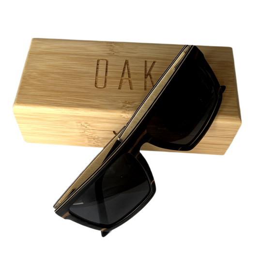 OAK "Thomas" Handmade wooden polarized sunglasses UV400 protection